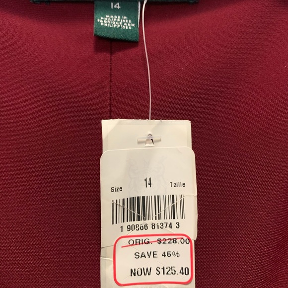 Brand new Ralph Lauren gown - Picture 3 of 3